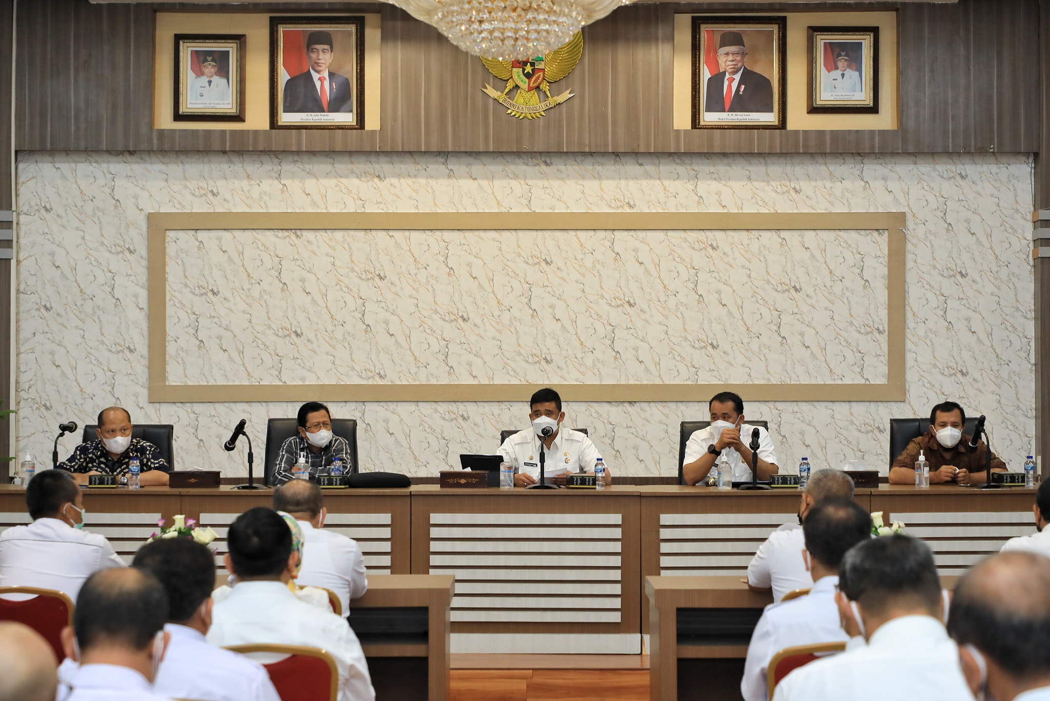 WALI KOTA MEDAN BUKA FOCUSS GROUP DISCUSSION (FGD) PERCEPATAN PROGRAM PRIORITAS KEPALA DAERAH